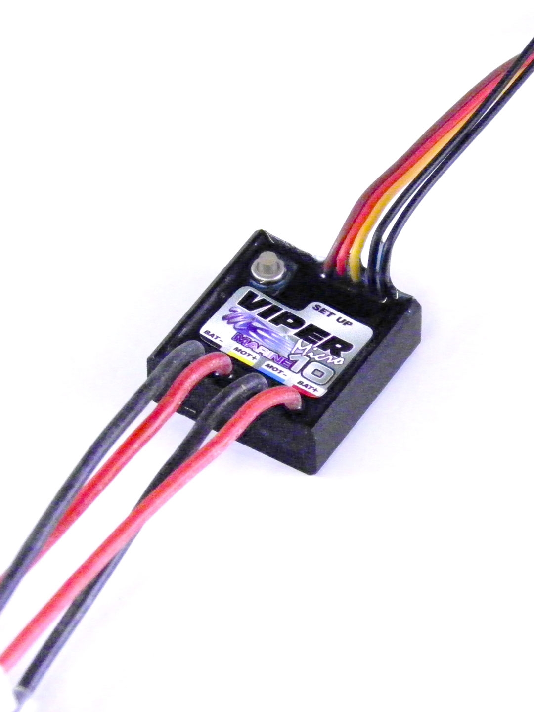 10A micro brushed RC boat speed controller